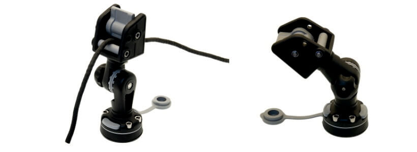 Якірний ролик з фіксатором і похилим механізмом для надувного човна Якірний ролик з фіксатором і похилим механізмом